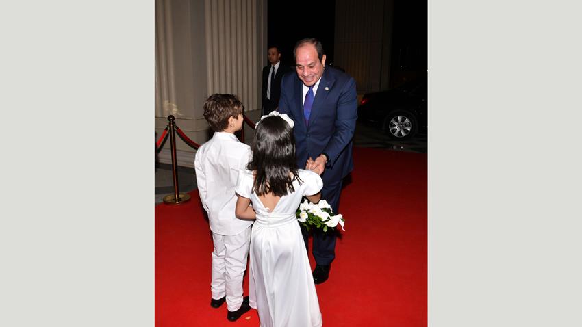 Le Président Al-Sissi assiste à la célébration de Nation de paix