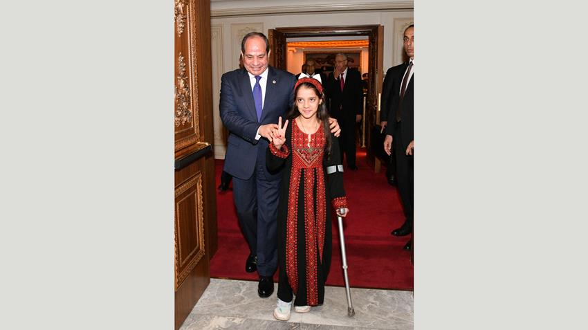 President El-Sisi Attends the Nation of Peace Celebration