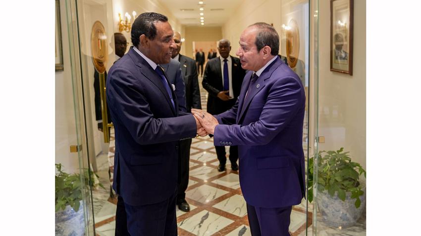 Le Président Al-Sissi reçoit le Premier Ministre de la République du Soudan