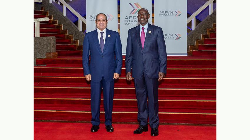 Le Président Al-Sissi participe à la séance d’ouverture du Sommet "Africa Forward"