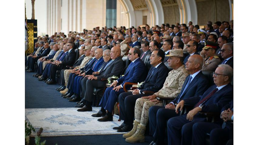 الرئيس عبد الفتاح السيسي يشهد استعراض إمكانيات الدولة في مجابهة الأزمات والكوارث بالعاصمة الجديدة