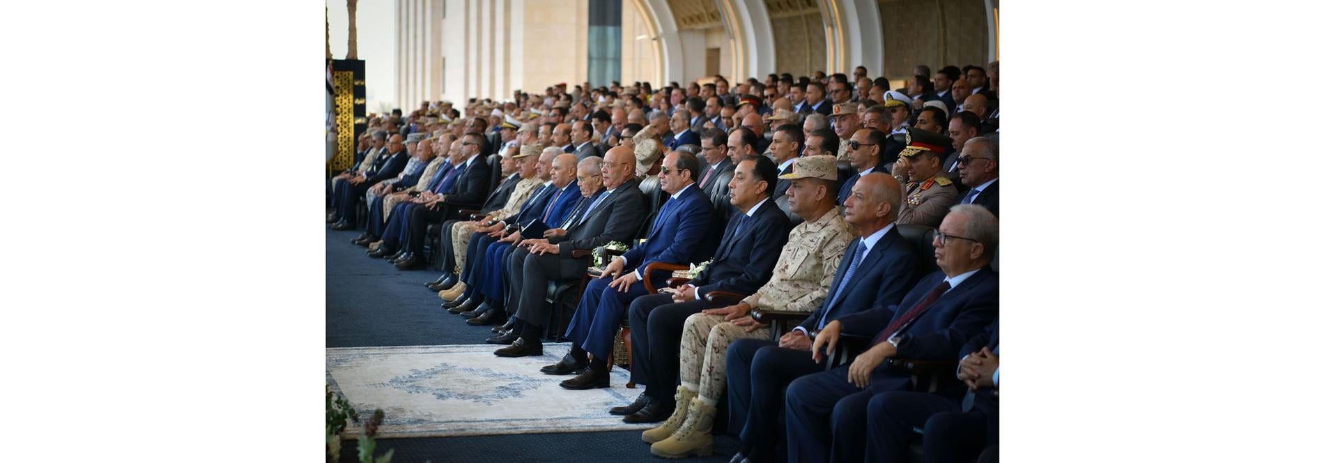 الرئيس عبد الفتاح السيسي يشهد استعراض إمكانيات الدولة في مجابهة الأزمات والكوارث بالعاصمة الجديدة