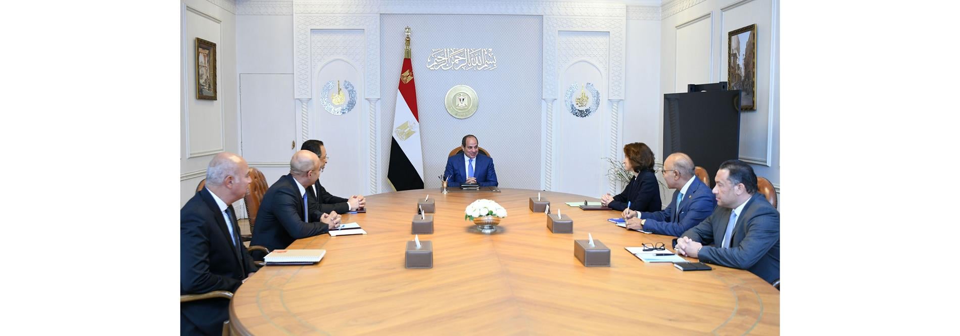 الرئيس عبد الفتاح السيسي يستقبل الرئيسة التنفيذية لمجموعة "أورنج" العالمية