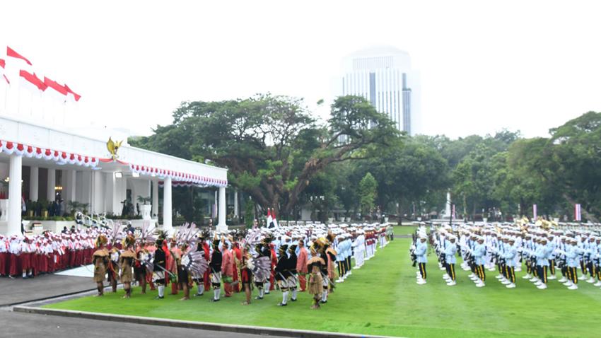 Le Président Al-Sissi rencontre le Président indonisien au palais présidentiel “Merdeka” à Jakarta