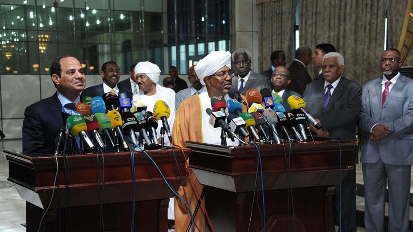 الرئيس عبد الفتاح السيسي في زيارة للسودان