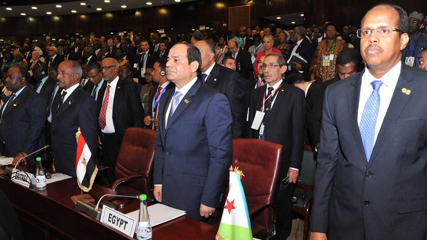 الرئيس عبد الفتاح السيسي يشارك في القمة الأفريقية