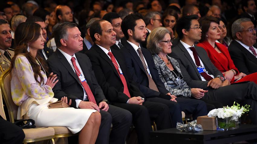 الرئيس عبد الفتاح السيسي يشارك فى فعاليات الدورة الـ١٦ للمنتدى الاقتصادي العالمي بالأردن
