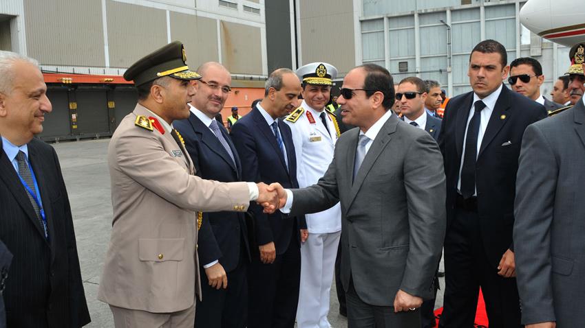 الرئيس عبد الفتاح السيسي يصل إلى نيويورك