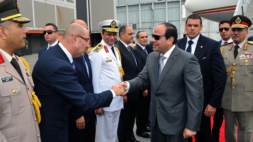 الرئيس عبد الفتاح السيسي يصل إلى نيويورك