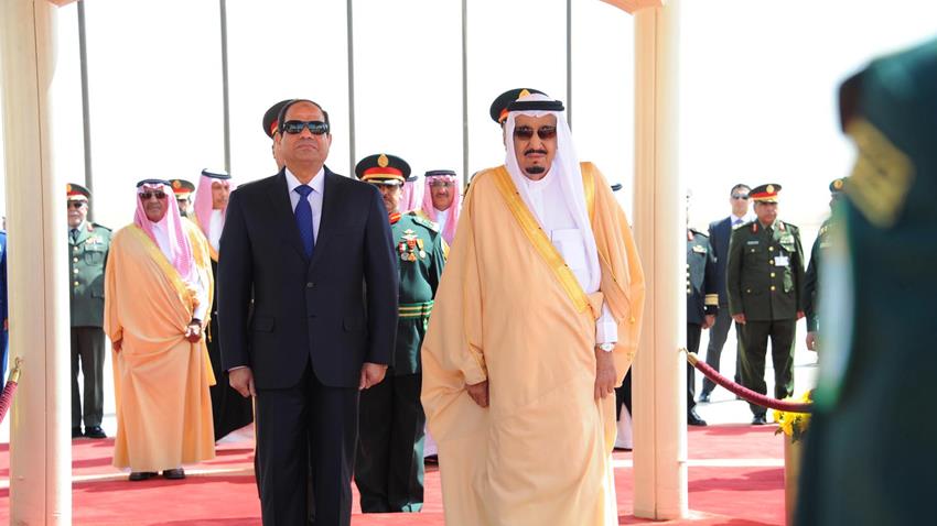 الرئيس عبد الفتاح السيسي يقوم بزيارة رسمية إلى المملكة العربية السعودية