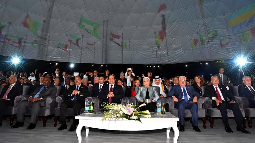 الرئيس عبد الفتاح السيسي يفتتح أعمال منتدى شباب العالم