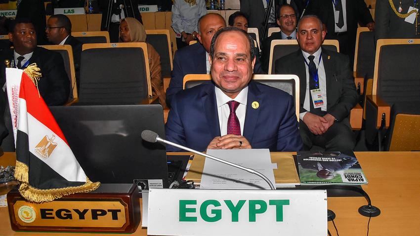 الرئيس عبد الفتاح السيسي يشارك في الجلسة الافتتاحية للدورة الثلاثون لقمة الاتحاد الأفريقي