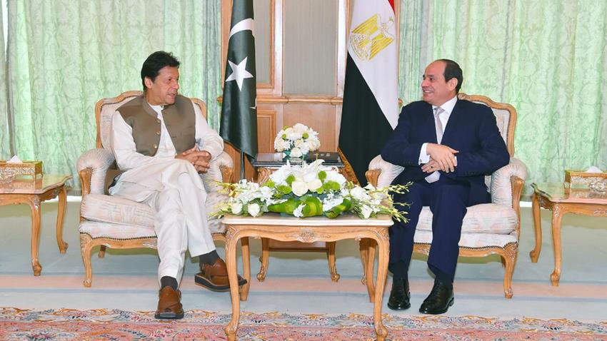 Al-Sissi accueille le premier ministre pakistanais