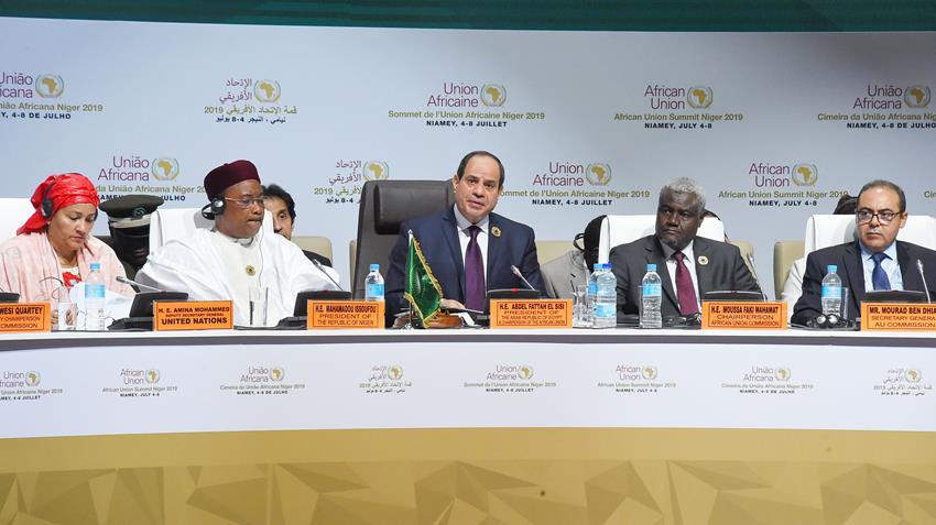 الرئيس عبد الفتاح السيسي يترأس أعمال القمة الاستثنائية للاتحاد الأفريقي