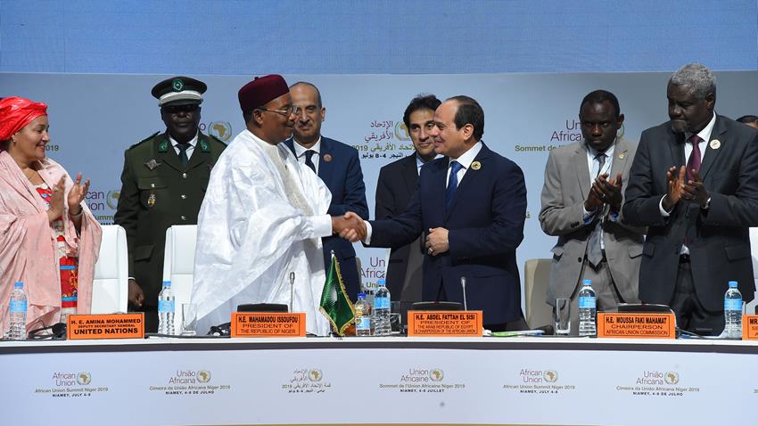 Al-Sissi préside le sommet extraordinaire de l'Union Africain
