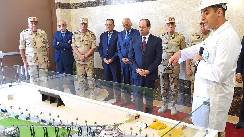 مجمع انتاج الأسمدة الفوسفاتية والمركبة بالعين السخنة