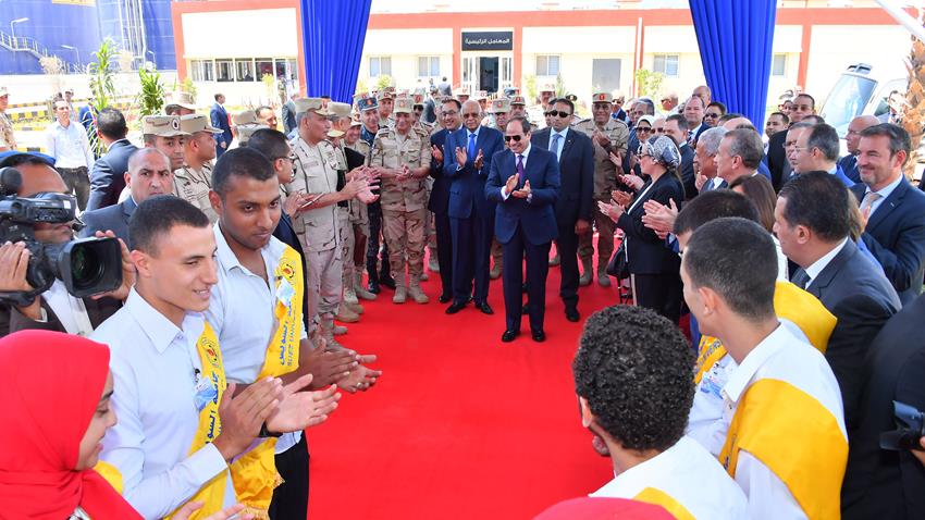 مجمع انتاج الأسمدة الفوسفاتية والمركبة بالعين السخنة