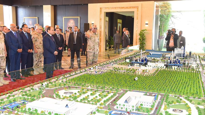 مجمع انتاج الأسمدة الفوسفاتية والمركبة بالعين السخنة