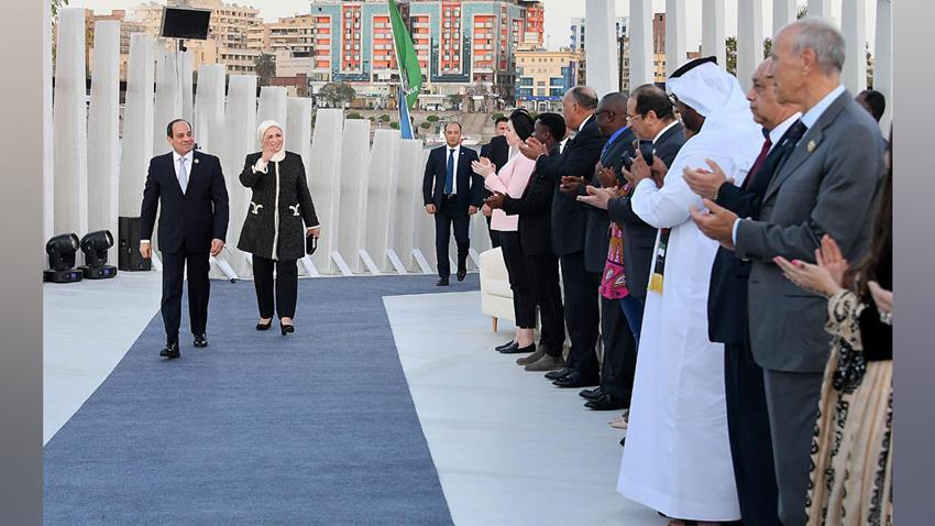 فعاليات ملتقى الشباب العربي والأفريقي في مدينة أسوان