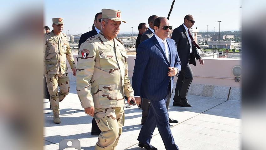 محطة معالجة مياه الصرف الصحي بمنطقة الجبل الأصفر