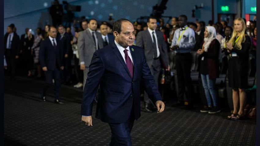 الرئيس عبد الفتاح السيسي يشارك في جلسة الذكاء الاصطناعي والبشر من المتحكم