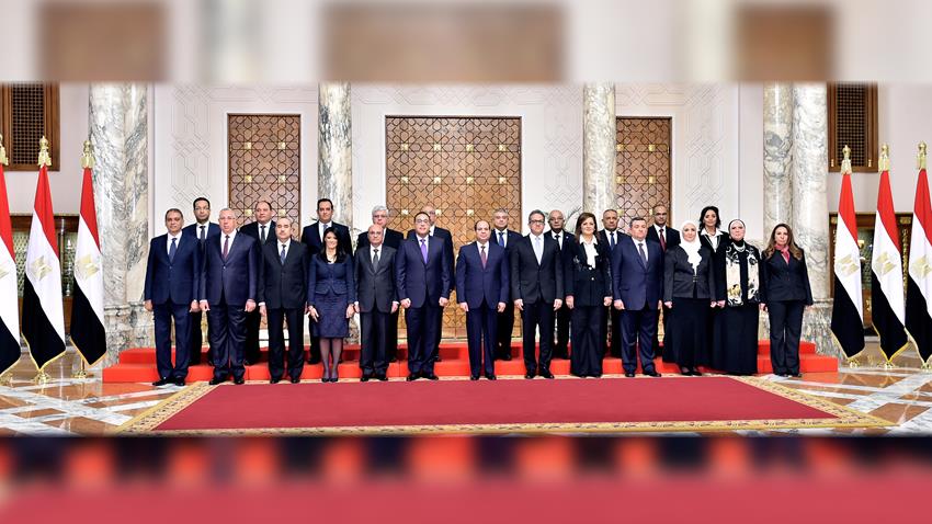 الرئيس عبد الفتاح السيسي يشهد اليمين الدستوري لعدد من الوزراء ونواب الوزراء الجُدد