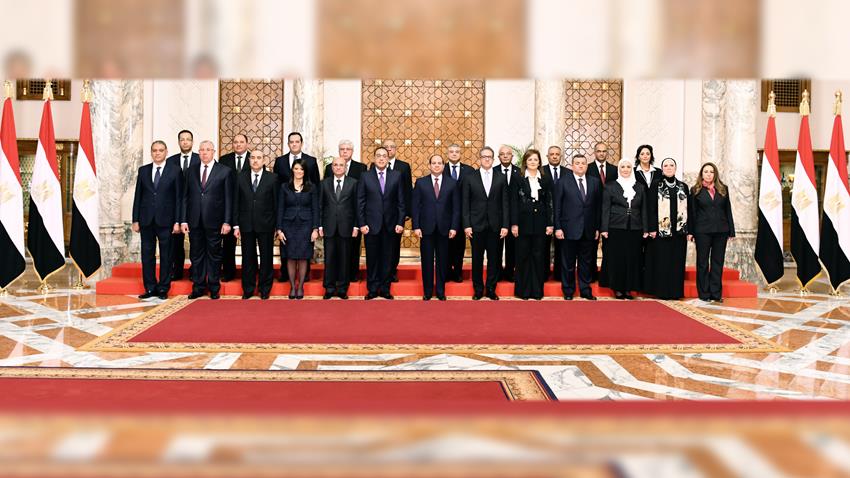 الرئيس عبد الفتاح السيسي يشهد اليمين الدستوري لعدد من الوزراء ونواب الوزراء الجُدد