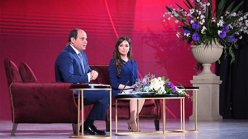 جلسة أسأل الرئيس بالمؤتمر السادس  للشباب