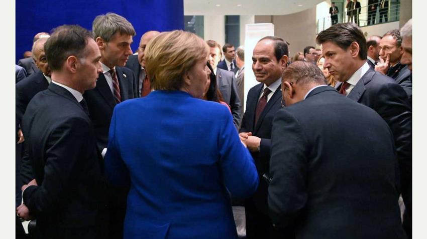 El-Sisi and World Leaders Address Developments of Libyan Crisis