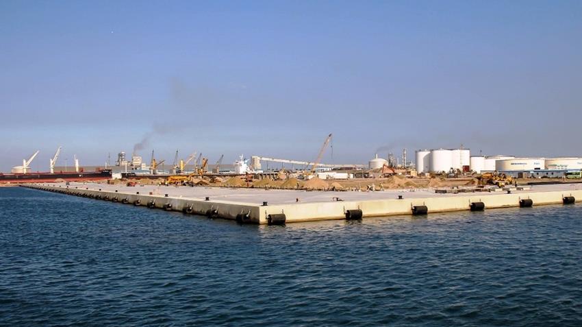 المحطة متعددة الأغراض بميناء دمياط