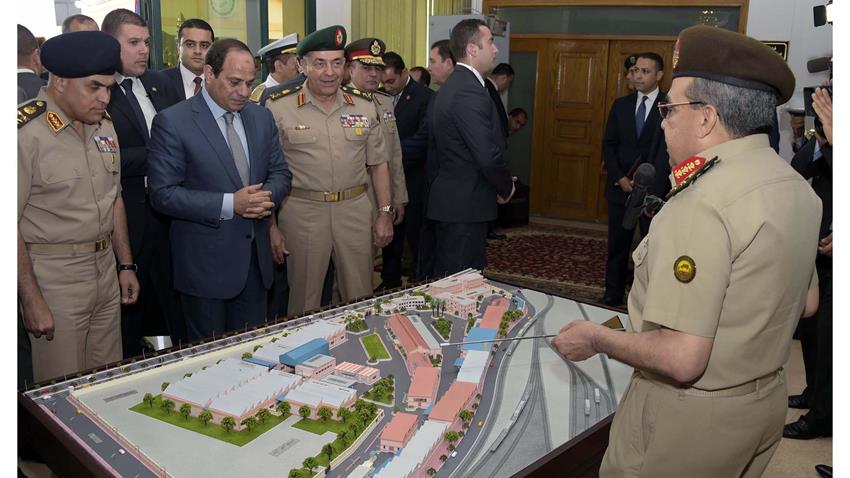 أعمال تطوير عدد من مصانع القوات المسلحة