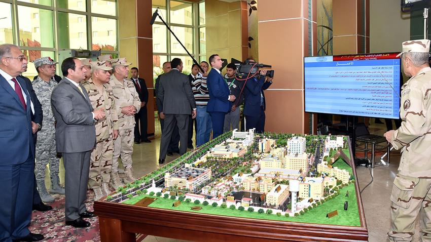 المرحلة الرابعة لتطوير المجمع الطبي بكوبري القبة