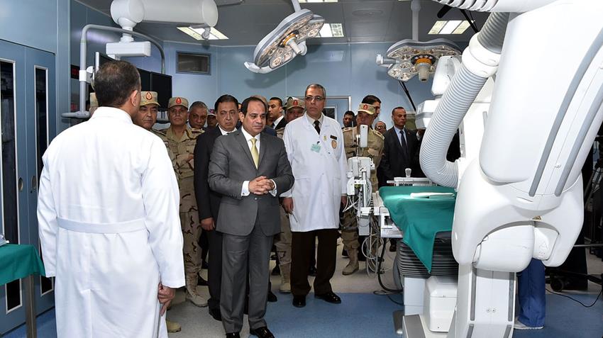المرحلة الرابعة لتطوير المجمع الطبي بكوبري القبة