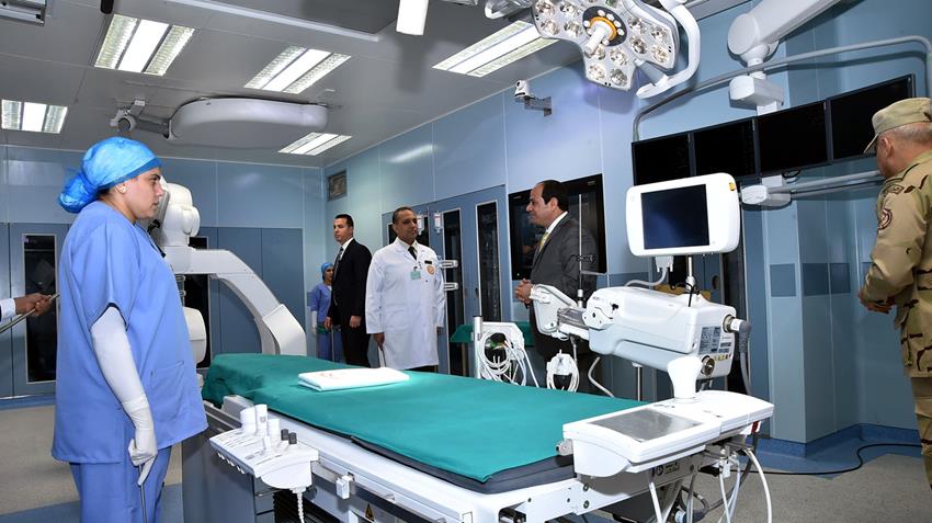 المرحلة الرابعة لتطوير المجمع الطبي بكوبري القبة