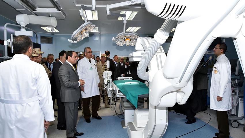 المرحلة الرابعة لتطوير المجمع الطبي بكوبري القبة