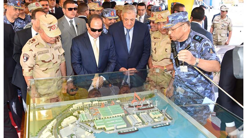 أعمال التطوير والتحديث لشركة ترسانة الإسكندرية