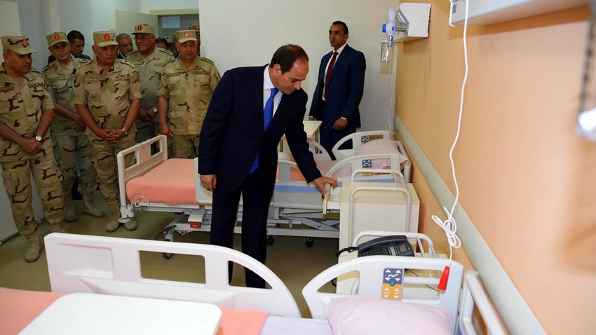 المستشفى العسكرى بدمياط الجديدة