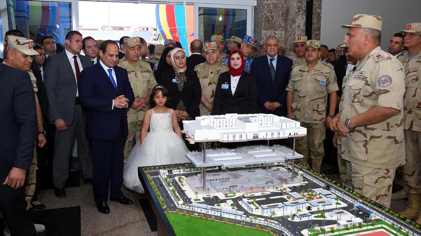 المستشفى العسكرى بدمياط الجديدة