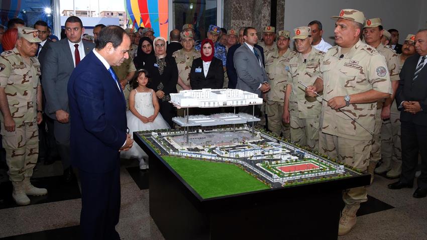 المستشفى العسكرى بدمياط الجديدة