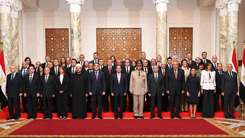 اليوم أداء الحكومة الجديدة اليمين الدستوري برئاسة المهندس / مصطفى مدبولي