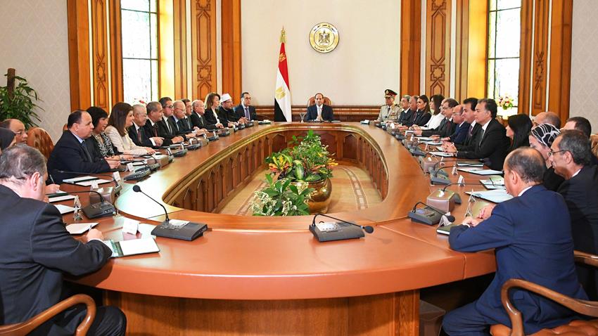 اليوم أداء الحكومة الجديدة اليمين الدستوري برئاسة المهندس / مصطفى مدبولي