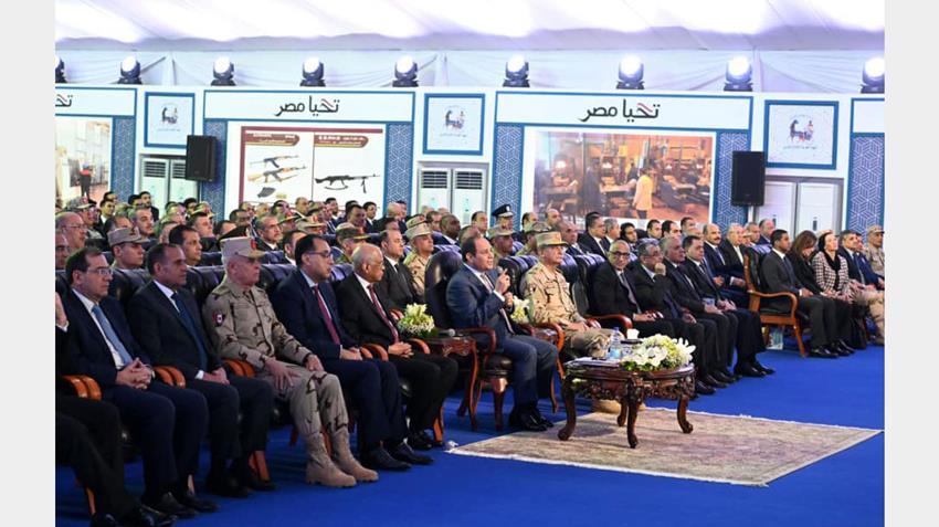 الرئيس عبد الفتاح السيسي يحضر افتتاح مصنع 300 الحربي  17/02/2020