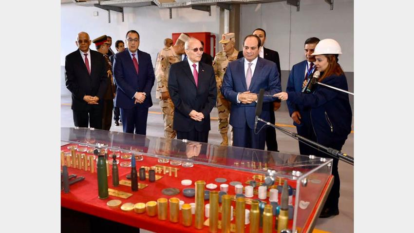 الرئيس عبد الفتاح السيسي يحضر افتتاح مصنع 300 الحربي  17/02/2020