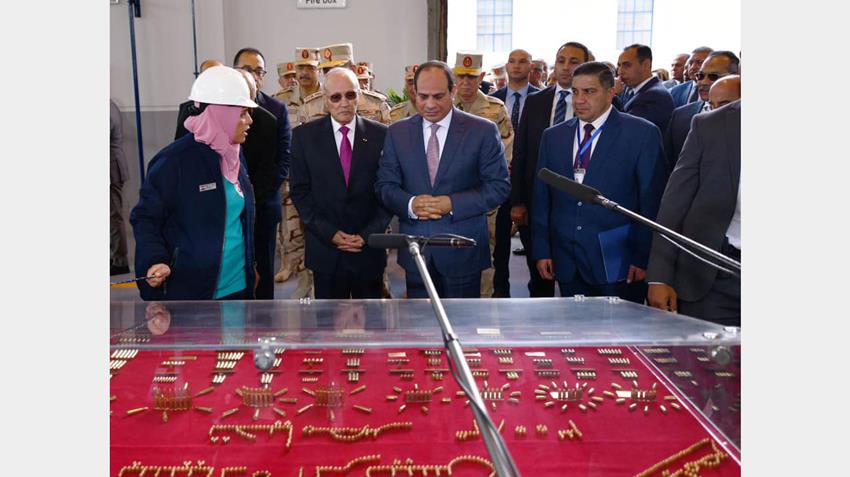 الرئيس عبد الفتاح السيسي يحضر افتتاح مصنع 300 الحربي  17/02/2020