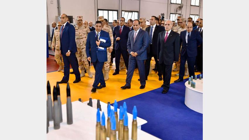 الرئيس عبد الفتاح السيسي يحضر افتتاح مصنع 300 الحربي  17/02/2020