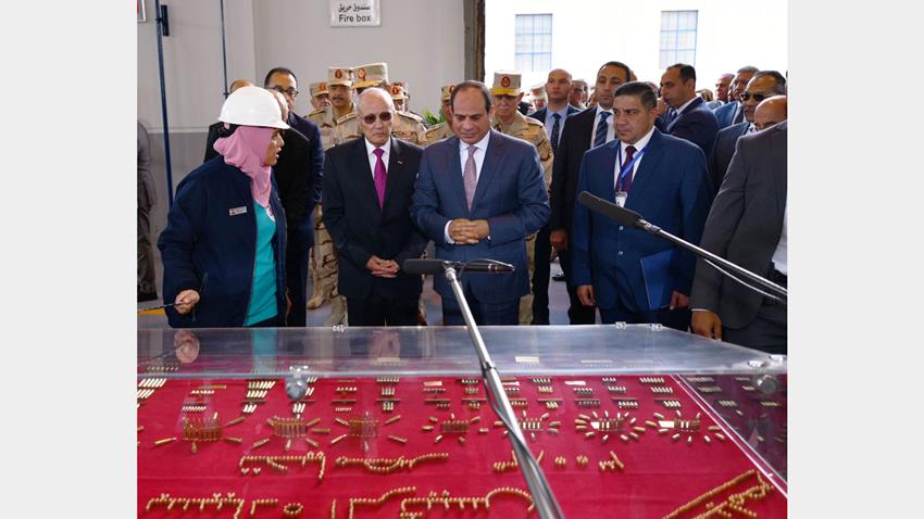 الرئيس عبد الفتاح السيسي يحضر افتتاح مصنع 300 الحربي  17/02/2020